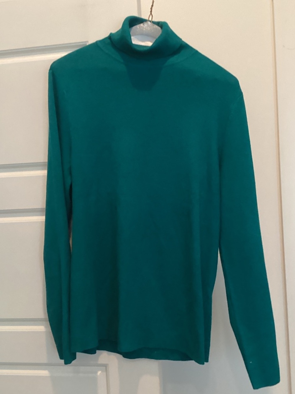 Chico's Teal Turtleneck Sweater